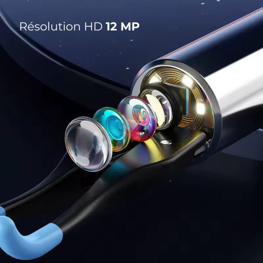 Nettoyeur d’Oreilles Sans Fil Intelligent avec Caméra 4K (Android / iOS)