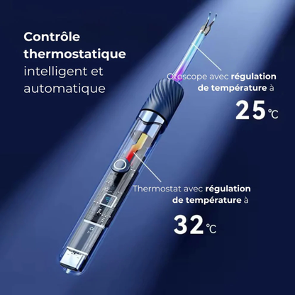 Nettoyeur d’Oreilles Sans Fil Intelligent avec Caméra 4K (Android / iOS)